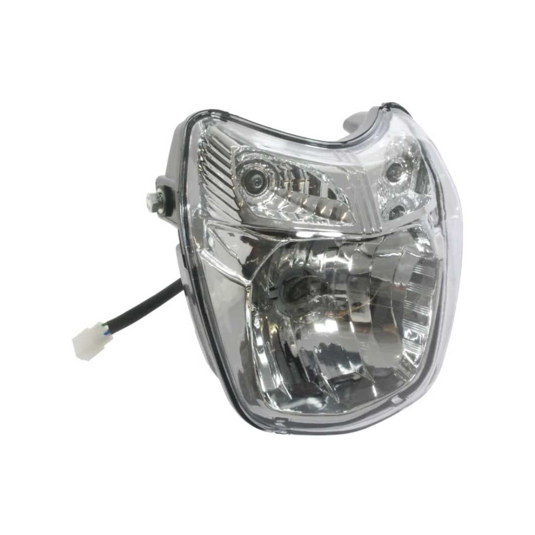 Fotografía comercial de Faro delantero para Italika FT150